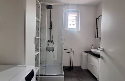 Alquiler de un nuevo piso de 3 habitaciones, 63 m², en el distrito de Vozdovac, Belgrado, Serbia